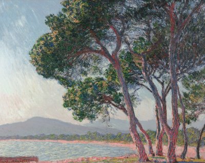 Pláž Juan-les-Pins od Claude Monet