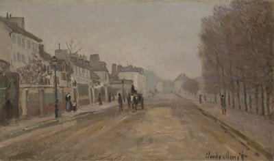 Boulevard Héloise, Argenteuil, 1872 od Claude Monet