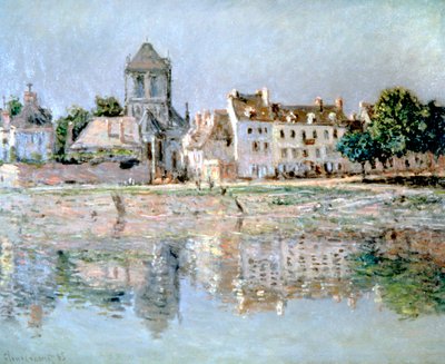 U řeky ve Vernonu, 1883 od Claude Monet