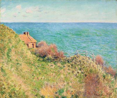 Chata celníků od Claude Monet