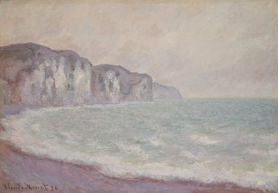 Útes v Pourville od Claude Monet