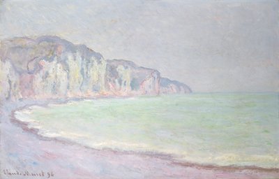 Cliffs at Pourville, 1896 od Claude Monet