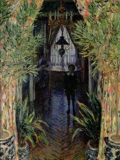 Roh bytu v Argenteuil od Claude Monet