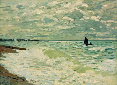 Moře v Sainte-Adresse od Claude Monet