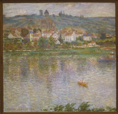 Město Vetheuil od Claude Monet