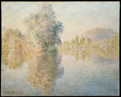 Brzy ráno na Seině v Giverny, 1893 od Claude Monet