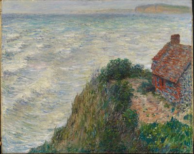 Rybářský dům v Petit Ailly, 1882 od Claude Monet