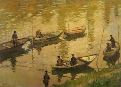 Rybáři na Seině od Claude Monet