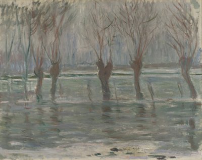 Povodňové vody, 1896 od Claude Monet