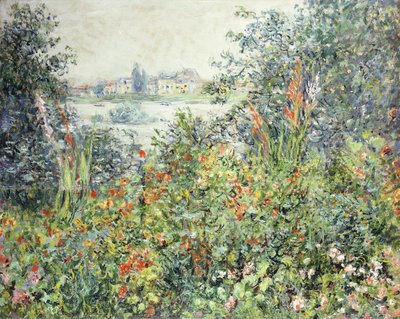 Květiny ve Vetheuil; Fleurs a Vetheuil, 1881 od Claude Monet