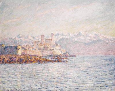 Francouzština:  Antibes
německy: Antibes od Claude Monet