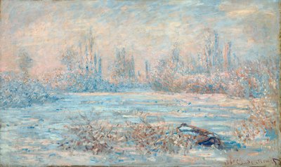 Mráz, 1880 od Claude Monet