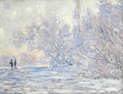 Frost in Giverny Frost in Giverny, 1885 od Claude Monet