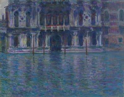 Německy: Le Palais Contarini Le Palais Contarini od Claude Monet