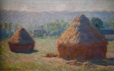 Kupka sena, konec léta od Claude Monet