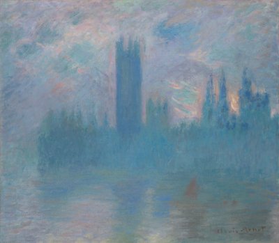 Houses of Parliament, Londýn od Claude Monet
