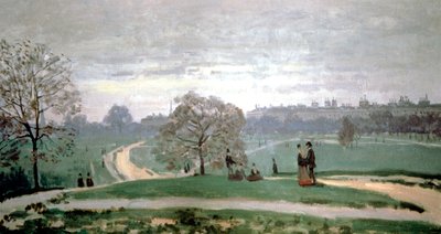Hyde Park, Londýn, 1871 od Claude Monet