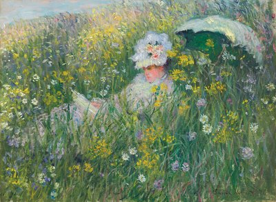 Na louce; Dans la Prairie, 1876 od Claude Monet