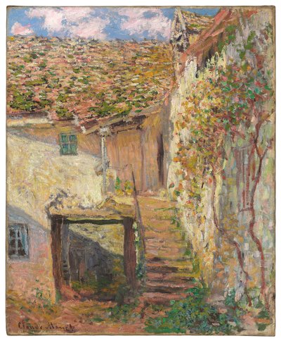 Schodiště, 1878 od Claude Monet
