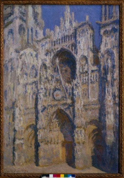 Katedrála v Rouen, portál a věž Albane, pl od Claude Monet