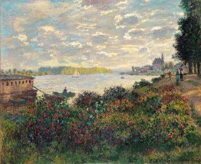 Seina v Argenteuil od Claude Monet