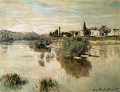 Seina v Lavacourtu od Claude Monet