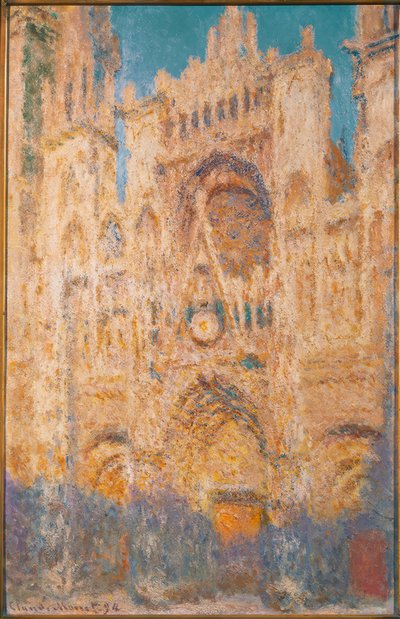Katedrála v Rouenu od Claude Monet