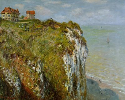 Útes u Dieppe od Claude Monet
