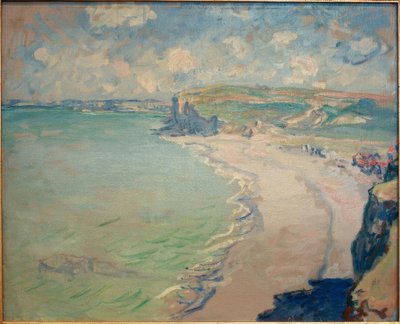 Pláž Pourville (Der Strand von Pourville) od Claude Monet