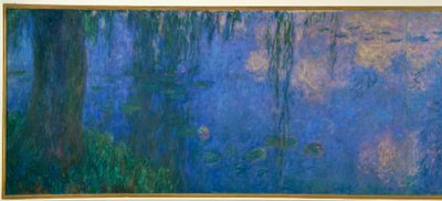 Leknínový rybník s vrbami, Vrbové ráno od Claude Monet