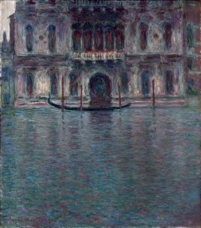 Le Palais Contarini, Benátky (Palazzo Contarini del Zaffo, V od Claude Monet