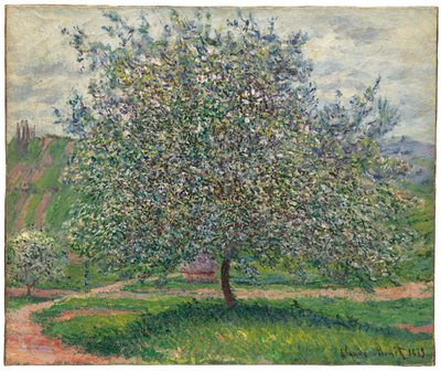 Jabloň, 1879 od Claude Monet