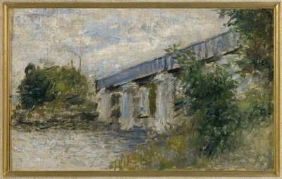 Železniční most, Argenteuil od Claude Monet