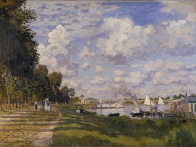 Povodí Argenteuil od Claude Monet