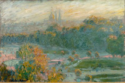 Les Tuileries, studuj od Claude Monet