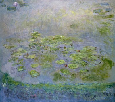 Lekníny - obraz Clauda Moneta (1840-1926), olej na plátně od Claude Monet