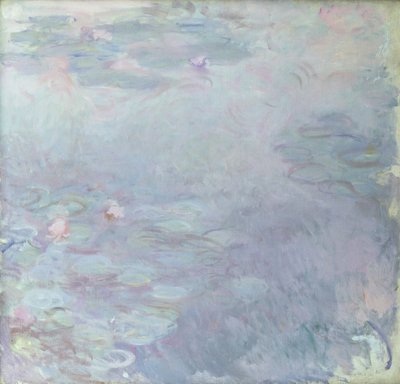 Světle zbarvené Nympheas od Claude Monet