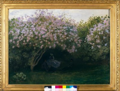 Lila, šedé počasí od Claude Monet