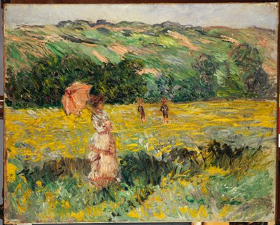 Limetz Meadow, 1887 od Claude Monet