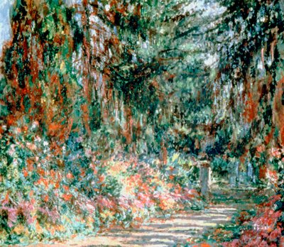 Monets Garden c1880 od Claude Monet