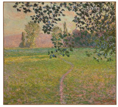 Ranní krajina, 1888 od Claude Monet