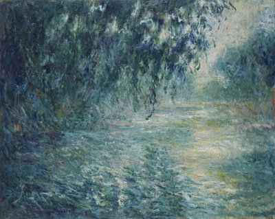 Ráno na Seině, 1898 od Claude Monet
