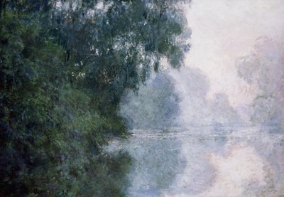 Ráno na Seině, účinek mlhy; Ráno na Seině, Účinek mlhy, 1897 od Claude Monet
