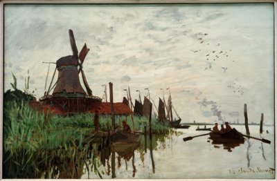 Mlýn v Zaandamu od Claude Monet