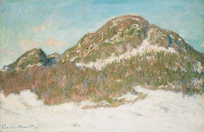 Mount Kolsaas, Efekt slunečního světla, 1895 od Claude Monet