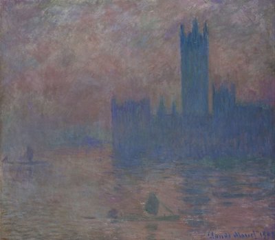 Parlament. Londýn od Claude Monet