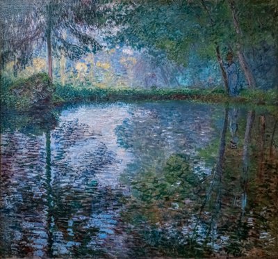 Rybník v Montgeronu od Claude Monet