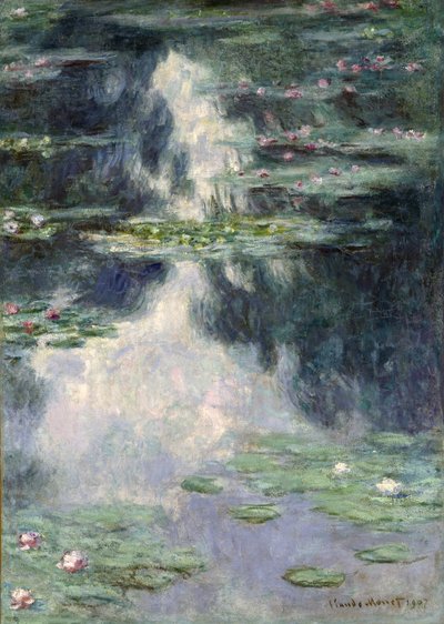 Rybník s lekníny, 1907 od Claude Monet