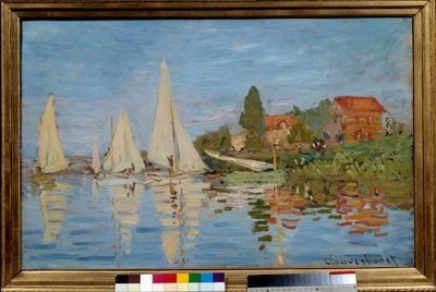 Regata v Argenteuil od Claude Monet