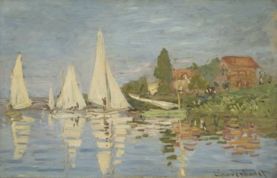 Regaty v Argenteuil od Claude Monet